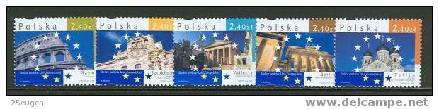 POLAND 2006  MICHEL NO 4284-4288  MNH - Neufs