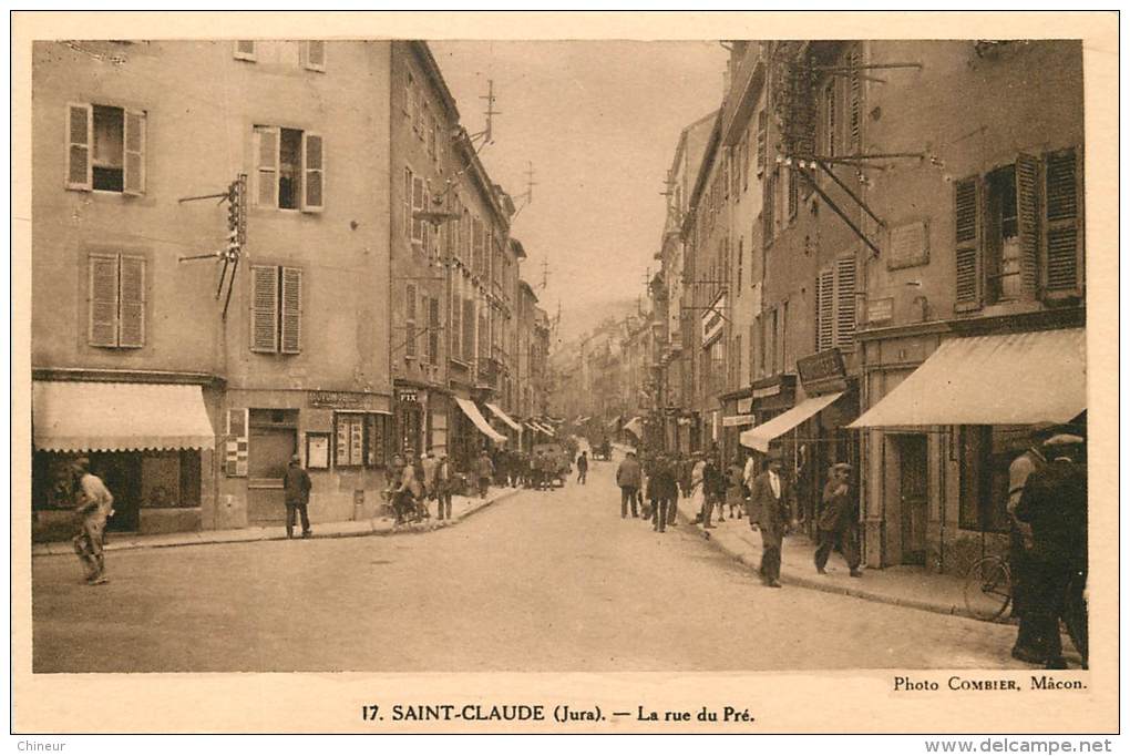 SAINT CLAUDE LA RUE DU PRE - Saint Claude