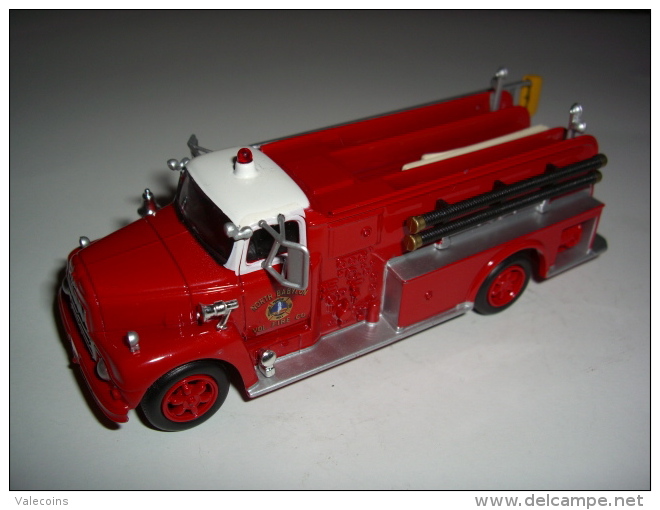 - Fire Truck USA - International R185 Pumper 1953  1/57 Pompiers Feuerwehr Fuoco - LKW, Busse, Baufahrzeuge