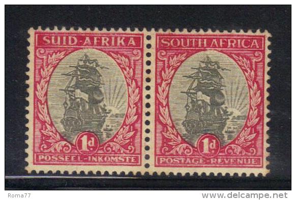 W1176 - SUD AFRICA , DROMMEDARIS Il 1 D In Coppia Bilingue Orizzontale  MNH - Neufs