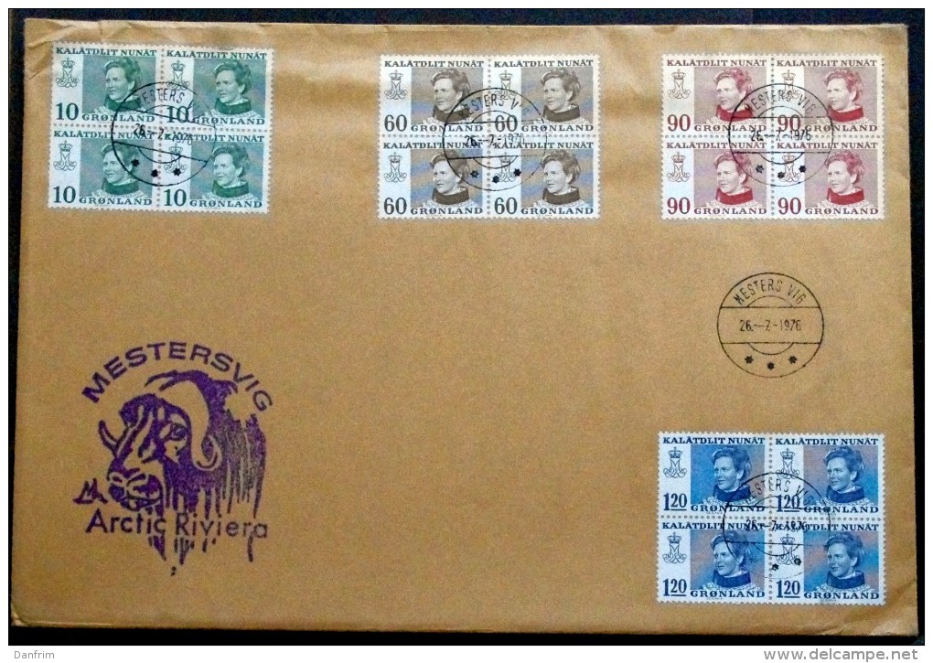 Greenland  1976 MESTER VIG 26-7-1976  Letter    (Lot 3455 ) - Lettres & Documents