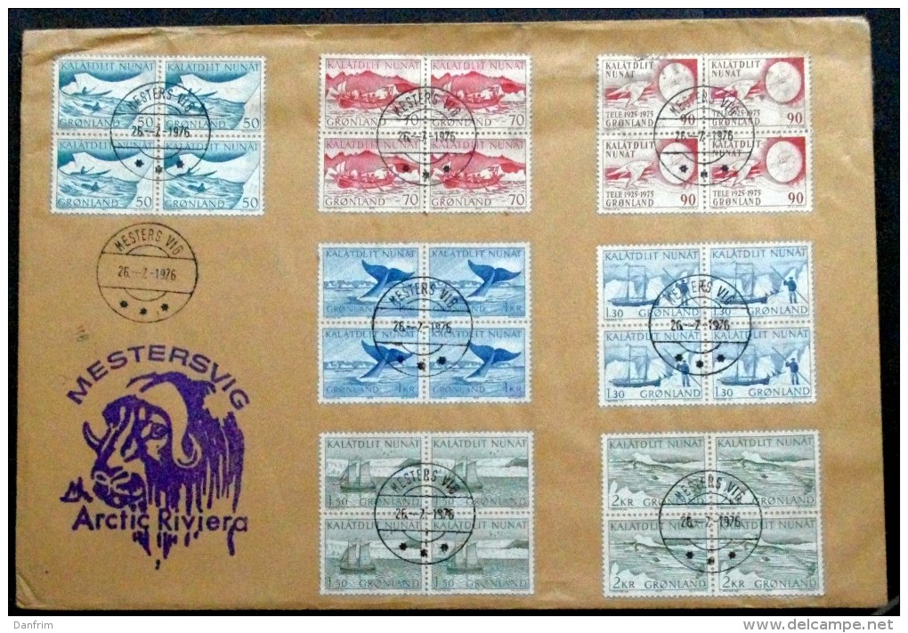 Greenland  1976 MESTER VIG 26-7-1976  Letter    (Lot 3456 ) - Covers & Documents