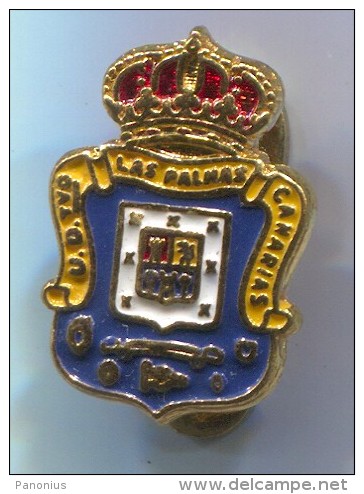 FOOTBALL / SOCCER / FUTBOL,Calcio - CD LAS PALMAS CANARIAS, Spain,old Pin, Badge - Football