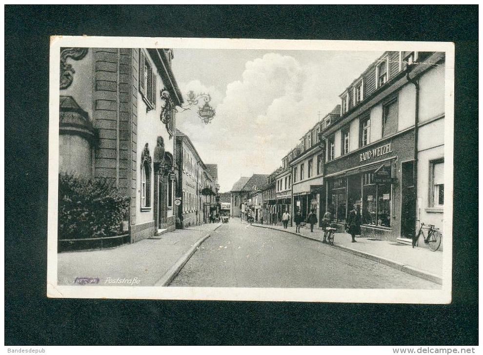 AK - Rastatt - Poststrasse ( Emil Hartmann) - Rastatt