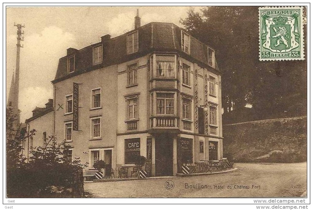 BOUILLON    HOTEL DE  LA  SEMOIS  H  BRACONNIER    TELEP 27 - Bouillon