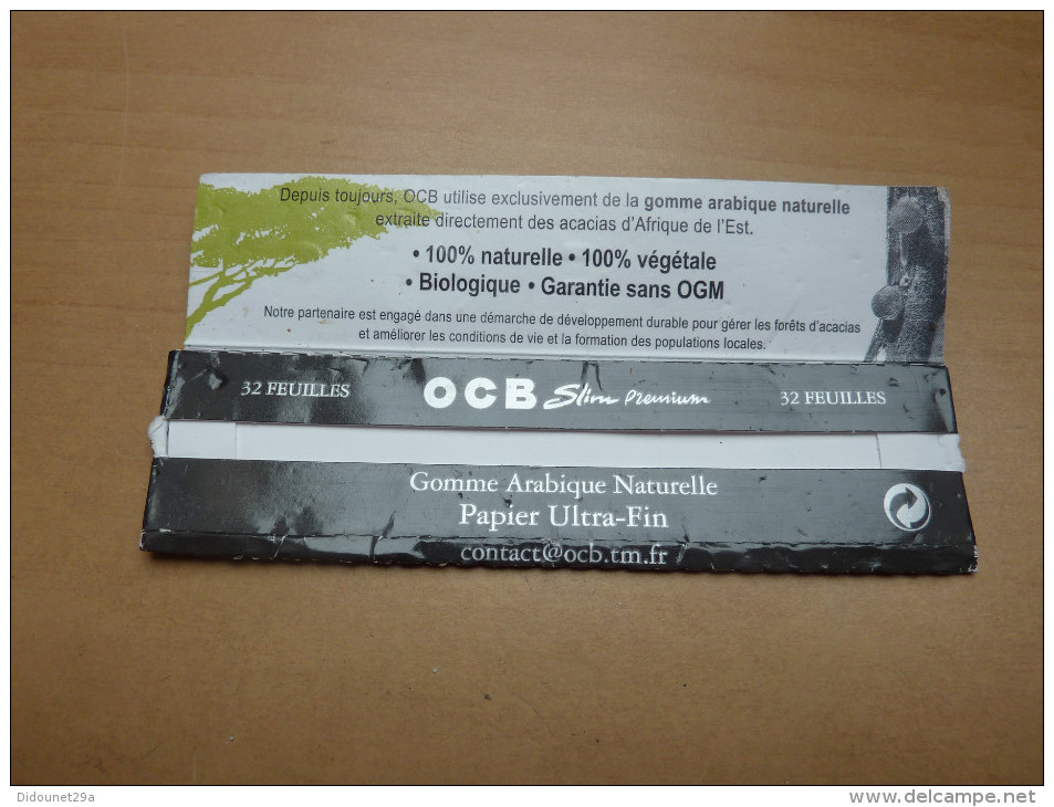 Papier à Cigarettes OCB Premium Slim - Autres & Non Classés