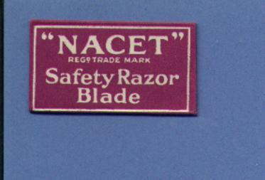 Une Lame De Rasoir  NACET Safety Razor Blades (L25) - Scheermesjes