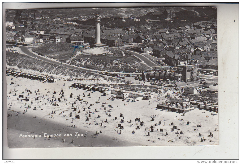 NL - NOORD-HOLLAND - EGMOND Aan Zee, Luchtopname, Vuurtoren, - Egmond Aan Zee