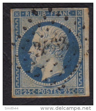 N° 10 - Napoléon Présidence - 25c Bleu - 3513 ? - 1852 Luis-Napoléon