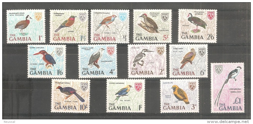 Serie Nº 208/20 Gambia. - Otros & Sin Clasificación