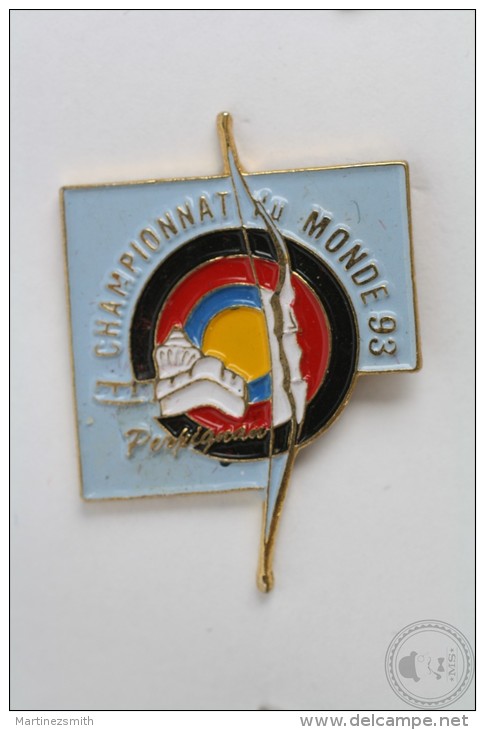 Archery World Championship Perpignan France - Pin Badge #PLS - Tiro Al Arco