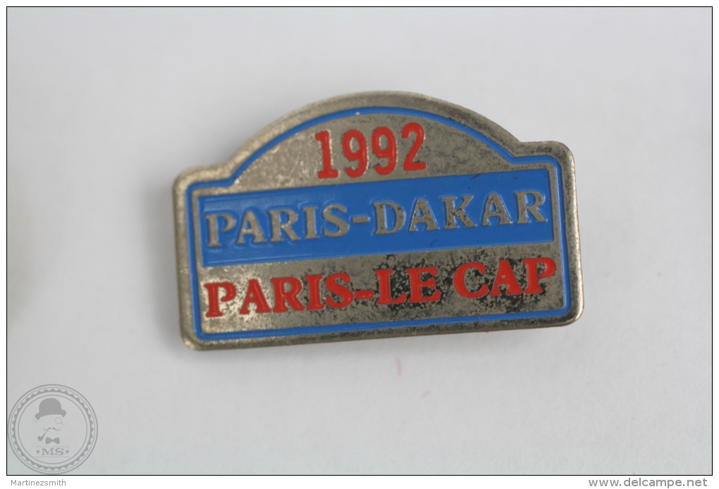 1992 Paris - Dakar, Paris - Le Cap Rally  - Pin Badge #PLS - Rally