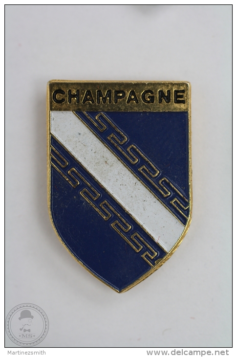 Champagne-Ardenne France - Pin Badge #PLS - Cities