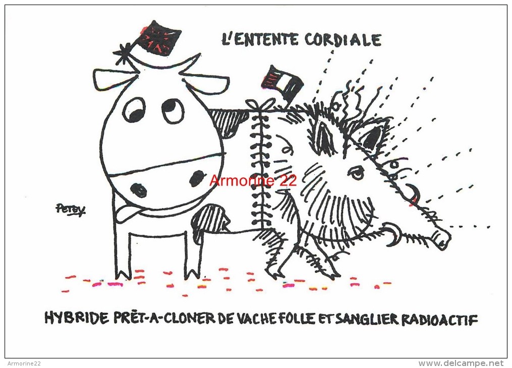 CPM De JM PETEY    L Entente Cordiale - Petey