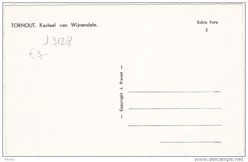 Torhout Kasteel Van Wijnendale J3128 - Torhout