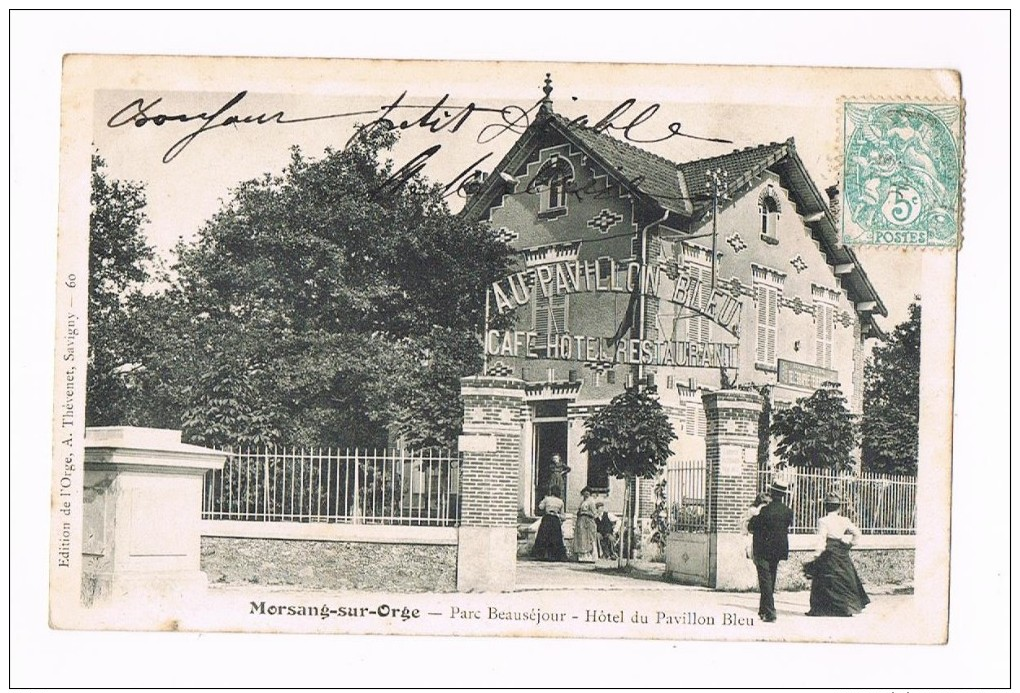 Morsang Sur Orge  Parc Beauséjour Hotel Du Pavillon Bleu - Morsang Sur Orge