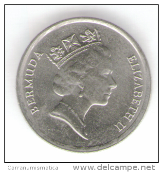 BERMUDA 10 CENTS 1990 - Bermudes