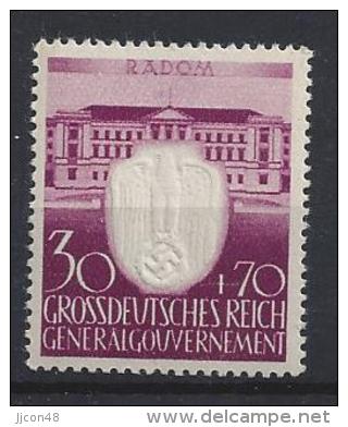 Generalgouvernement 1943  3 Jahre NSDAP (**) MNH  Mi.107 - General Government