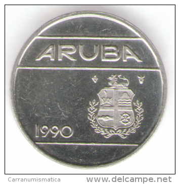 ARUBA 25 CENTS 1990 - Autres – Amérique