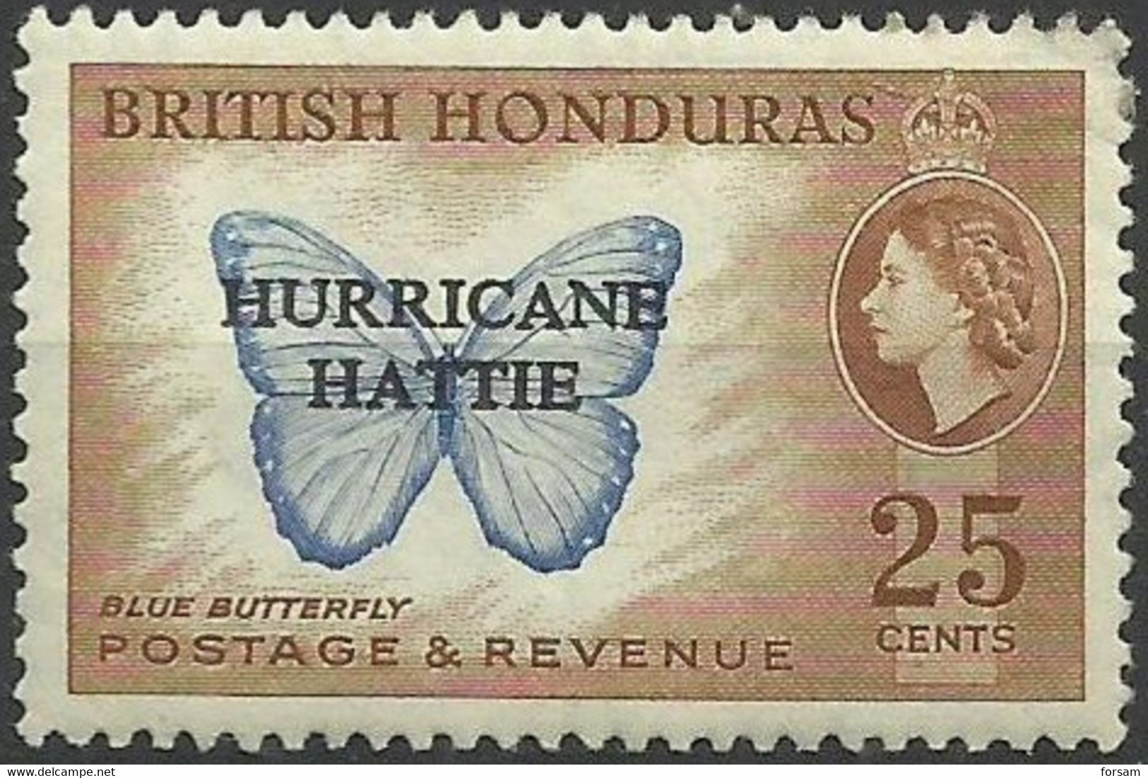 BRITISH HONDURAS ..1962..Michel # 162...MLH. - British Honduras (...-1970)