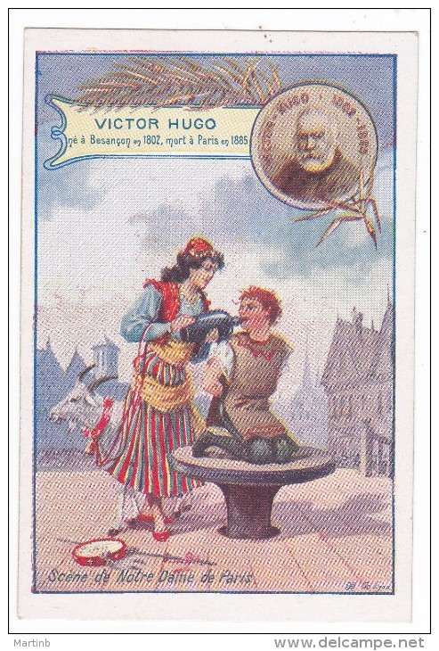 Image Chocolat  REVILLON  Victor Hugo Scene De Notre Dame De Paris - Revillon