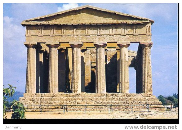 ITALIE : Temple De La Concorde - Agrigento