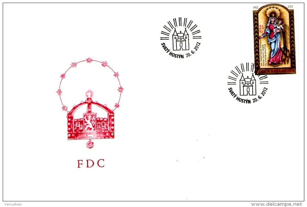 Year 2012 - St. Hostyn - FDC