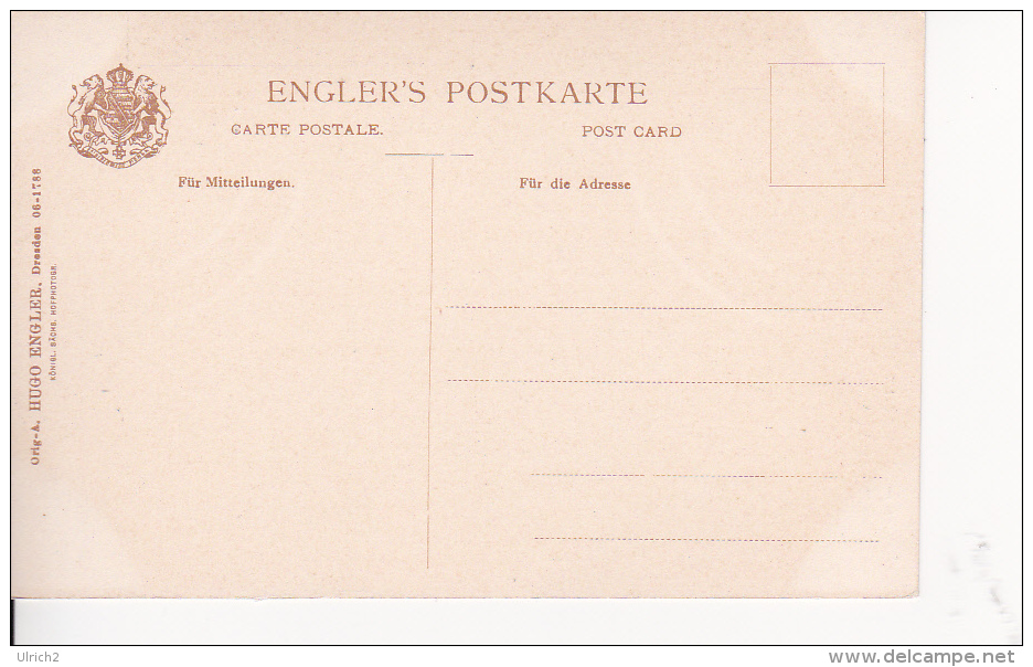 AK Sächsische Schweiz  - Bastei - Amselgrund - Mönch - Engler´s Postkarte  (6893) - Bastei (sächs. Schweiz)