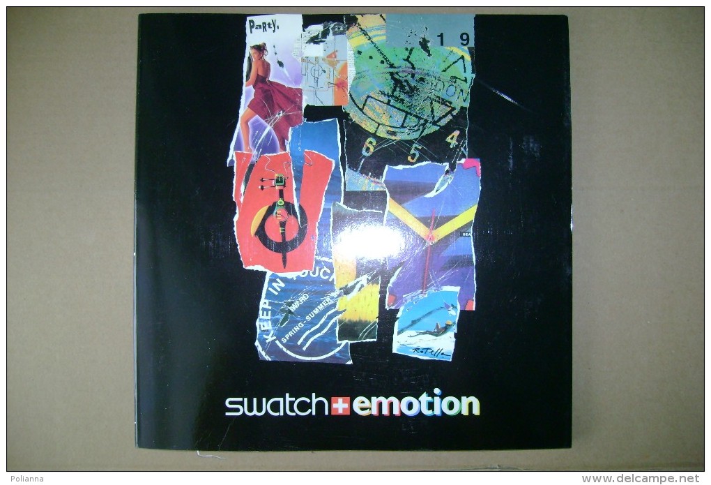 PCG/2 Catalogo OROLOGI SWATCH EMOTION 1992/Haring/Thun/Igort - Orologi Moderni