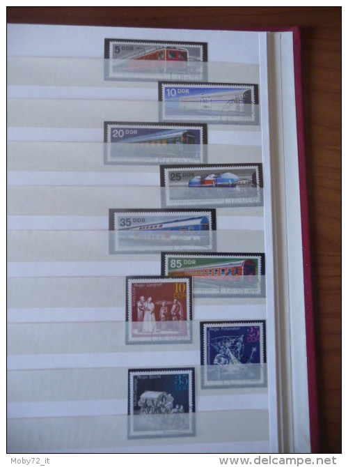 Collezione DDR usato 1969/85 - Catalogo 666,50 euro (m9)