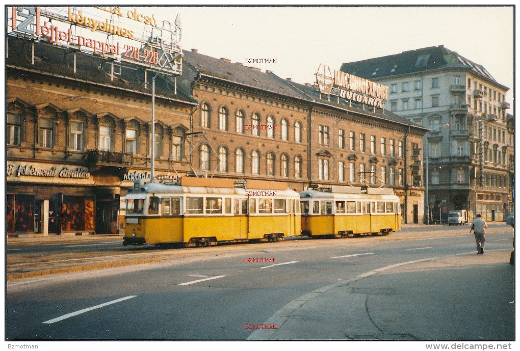 RX41 HUNGARY Budapest Trams 3052? C13cmx8.5cm - Altri & Non Classificati