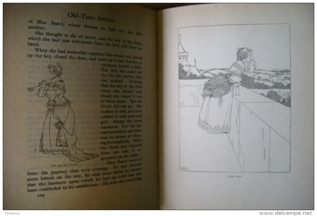 PCG/11 Perrault OLD-TIME STORIES - W.Heat Robinson - London-Constable & Co 1921? Ex Libris "Octavius Selvaticus"/civetta - Old