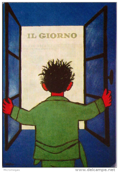 Affiche De SAVIGNAC - Il Giorno (1961) - Savignac