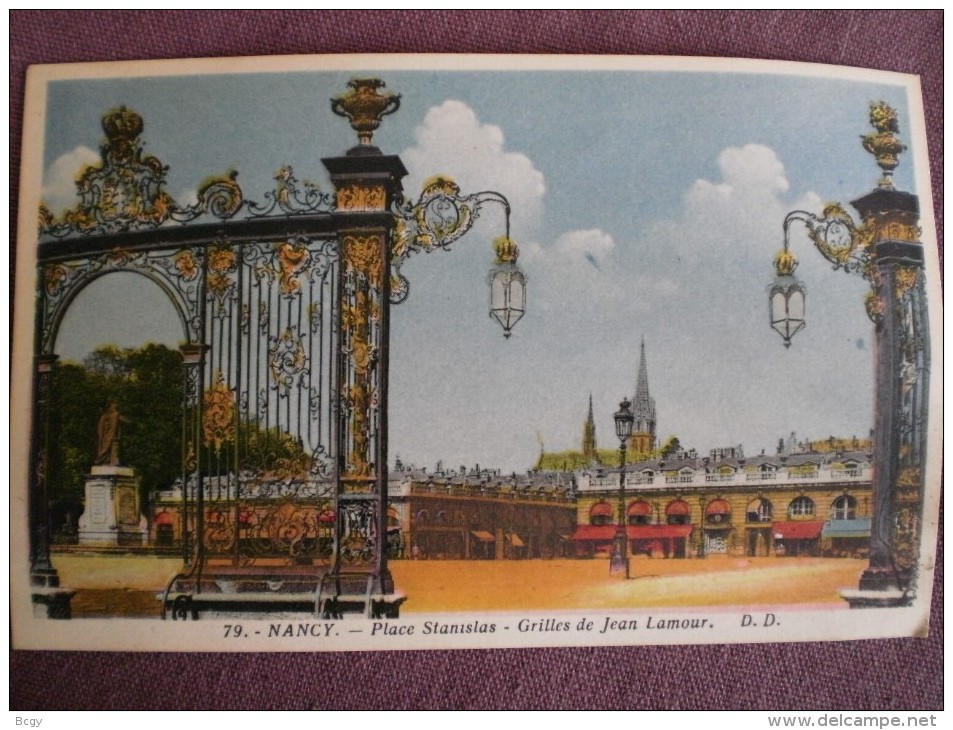 Place Stanislas -grille De Jean Lamour - Nancy