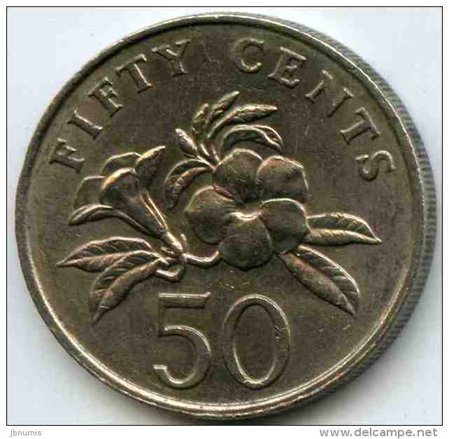 Singapour Singapore 50 Cents 1987 KM 53.1 - Singapour