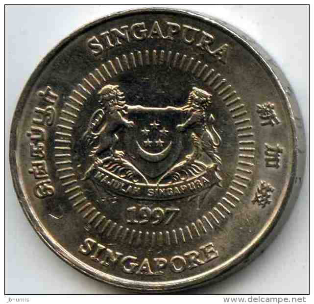 Singapour Singapore 50 Cents 1997 KM 102 - Singapour