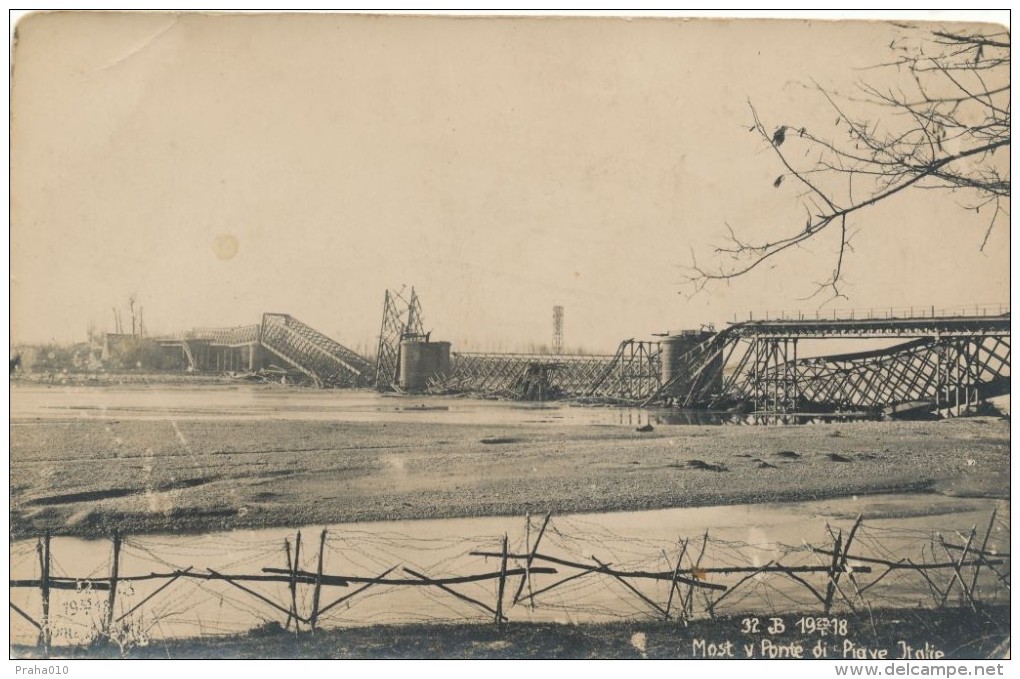 WWI - Battle Of The Piave River (IMG0038) - 25.01.1918, Bridge Ponte Di Piave - Weltkrieg 1914-18