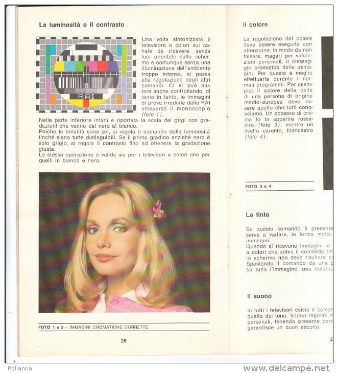 PCG/57 GUIDA AL COLORE - RAI Radiotelevisione Italiana Anni ´70 - Televisione