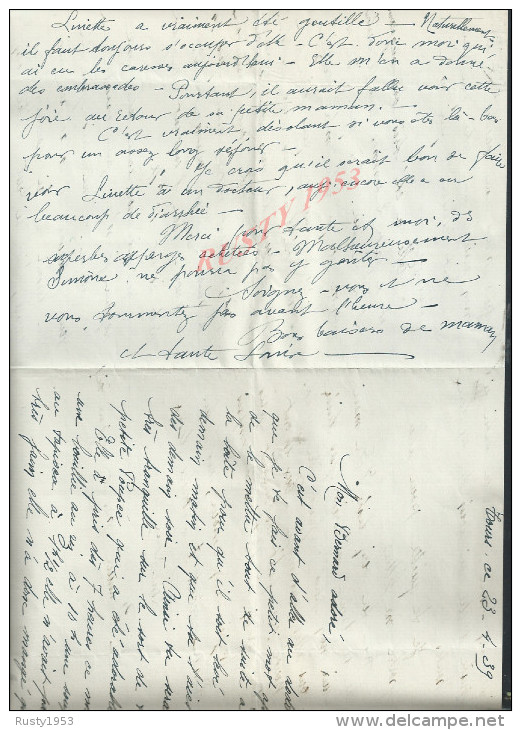 21: MILITARIA :  LOT DE 10 LETTRES CORRESPONDANCE DU MARI MILITAIRE DU 32e RI DU S.P 158 : A SON EPOUSE DE TOURS :