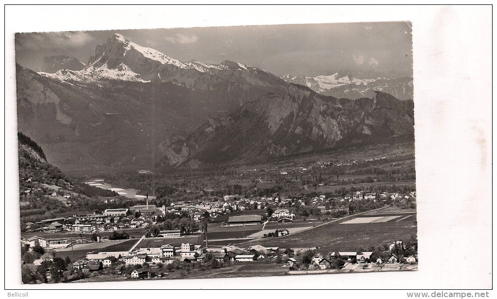 Landquart  -  Fabriken Und Landquart Gegen Den Alvier - Landquart