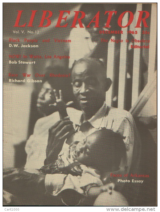 LIBERATOR 1965 Voice Of The African-American - Sociologia/ Antropologia