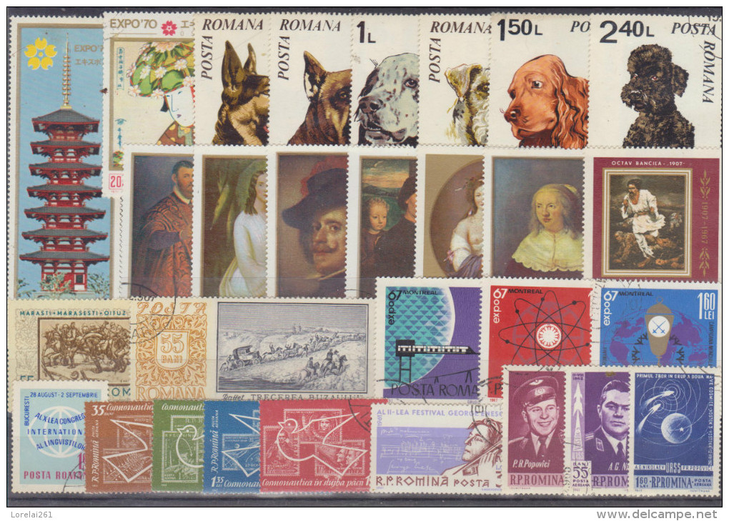 1961/1970 -   ROMANIA  100 Pièces Différentes  ( 75% Série Complète ) - Collections