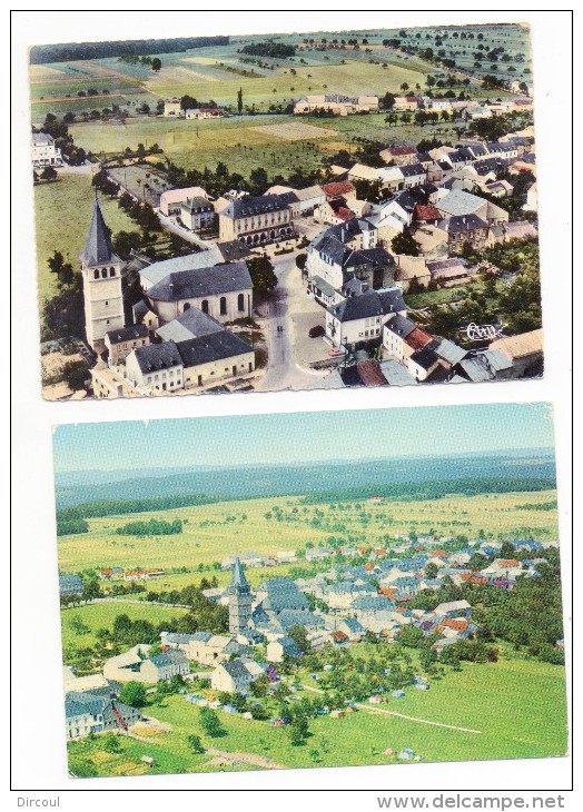 28371  -  Berdorf  Vue érienne -     2  Cartes - Berdorf