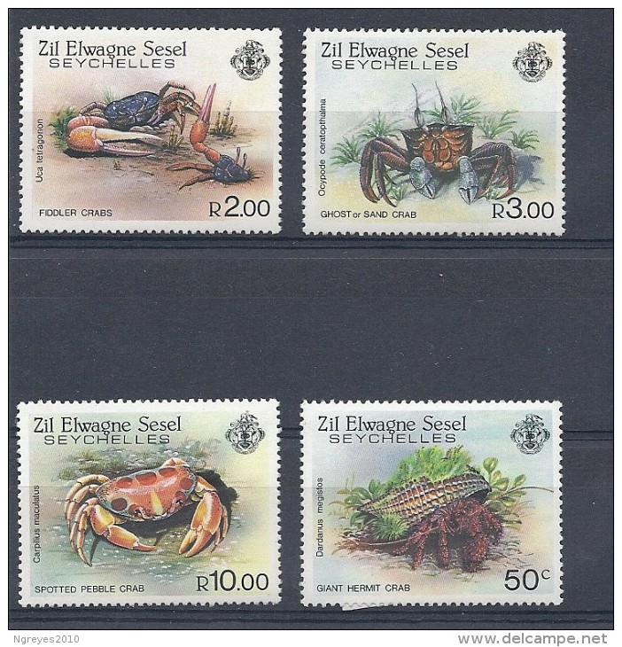 140014365  SEYCHELLES ZIL.   YVERT    Nº  101/4  **/MNH - Seychellen (1976-...)