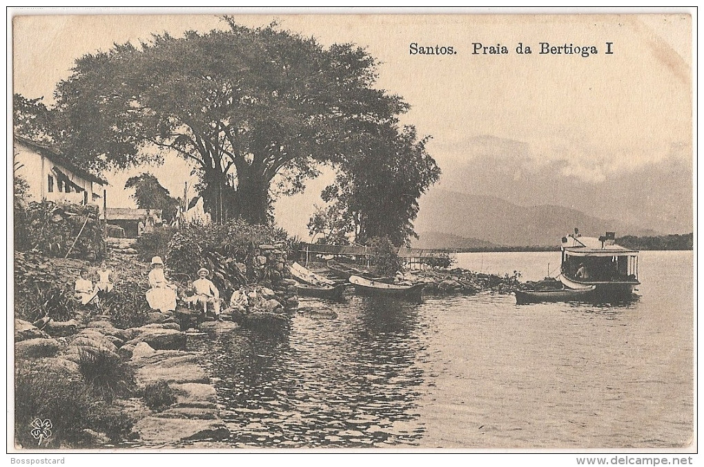 Santos - Praia Da Bertioga. Brasil. - Autres