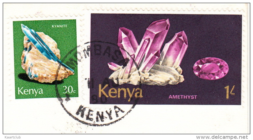 Kenya - Palm Trees, Coconut Picker (2 Stamps/timbres Kenya) - Kenya