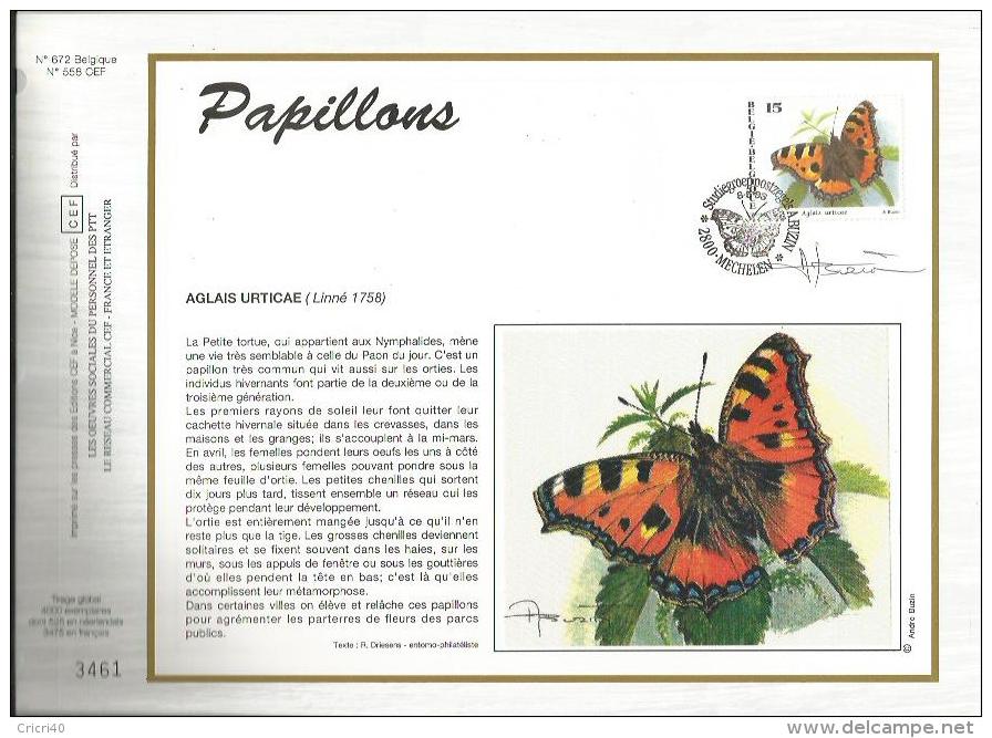 A BUZIN  A4  TIMBRES DE   BUZIN   PAPILLON - 1985-.. Vögel (Buzin)