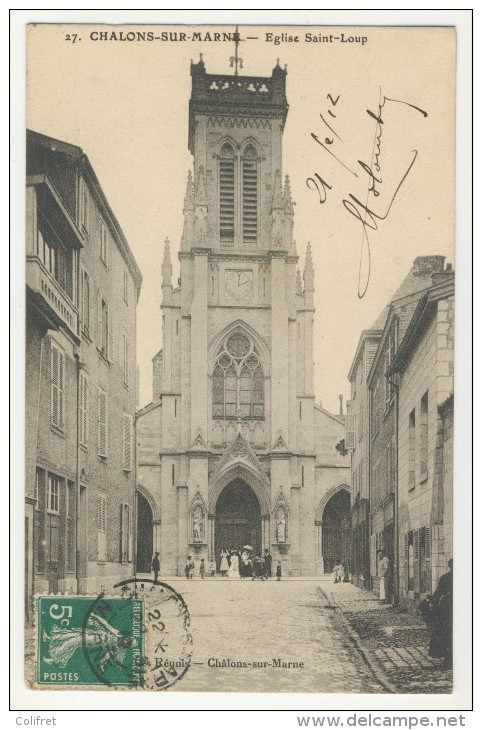 51 - Châlons-sur-Marne         Eglise Saint-Loup - Châlons-sur-Marne