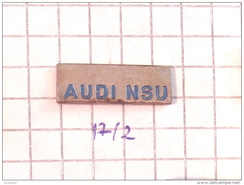 AUDI Automobile Motoring, Voiture Car - Excellent OLDER Original PIN (Germany - Allemagne) - Audi
