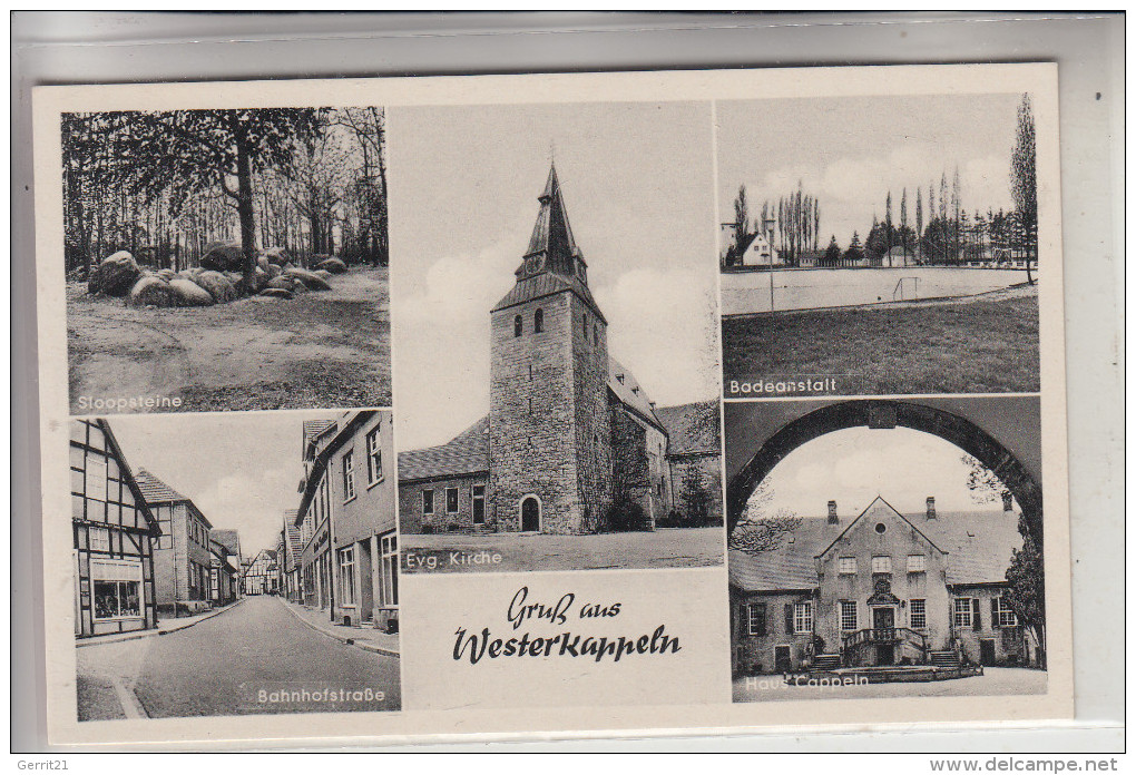 4535 WESTERKAPPELN, Mehrbildkarte - Steinfurt